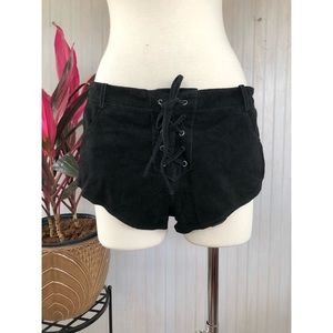 UO Ecote Suede Shorts